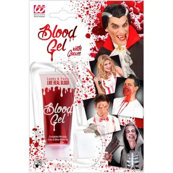 Karnevalový doplněk Krev umělá gelová, 42ml