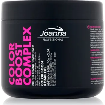 Vlasová kosmetika Joanna Color Boost Complex hydratační kondicionér neutralizující žluté tóny 500 g