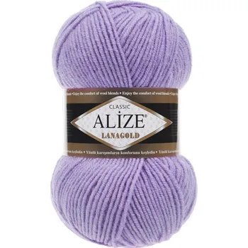 Galanterie Alize Lanagold classic 166 světle fialová