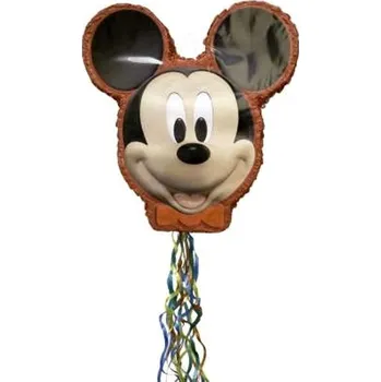 Zábavní pyrotechnika Piňata Myšák Mickey Mouse - 51x46,5x8cm - tahací