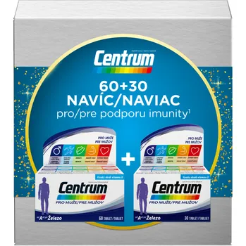 Centrum Multivitamín pro muže, 90 tbl. vánoční balení