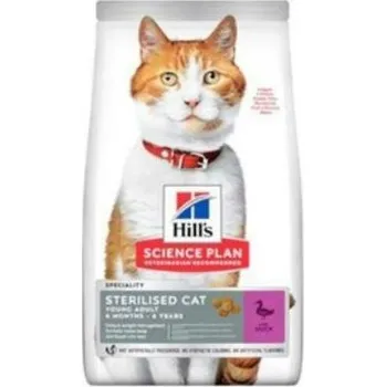 Pro kočku Hill's SP Cat Adult Sterilised Duck 3kg