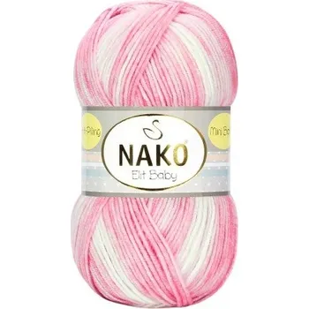Příze Nako Pletací příze Nako Elit Baby 32454 - růžová