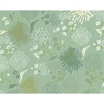 Tapeta Vliesová tapeta zelené květy 389004 / Tapety na zeď 38900-4 House of Turnowsky (0,53 x 10,05 m) A.S.Création