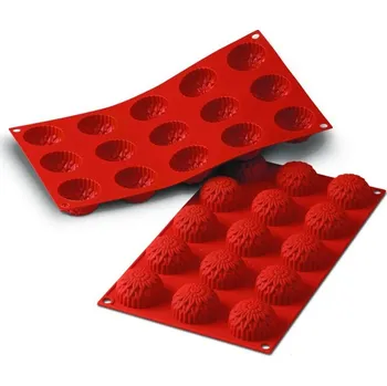 Forma na pečení Forma silikonová (15ks jiřina malá ) prům.4,4, v.2,5cm
