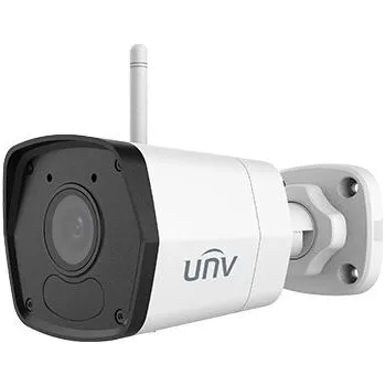 Zabezpečení domácnosti Uniview IPC2122LB-AF28WK-G, 2Mpix IP kamera, bullet, objektiv 2,8 mm (101,1°), IR 30m, dWDR, Wi-Fi
