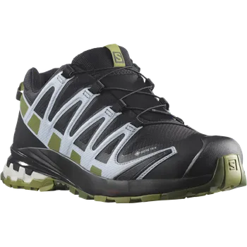 Dámská běžecká obuv Dámské trailové boty SALOMON Xa Pro 3D V8 GTX EU 41 ⅓, Black/Green Moss/Zen Blue