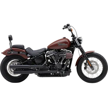 Výfuk pro motocykl Koncovky výfuku COBRA NH SERIES MUFFLERS pro HARLEY DAVIDSON FXST rok 2020-2022 viz popis, barva černá (NEIGHBOR HATERS™ MUFFLER SERIES)