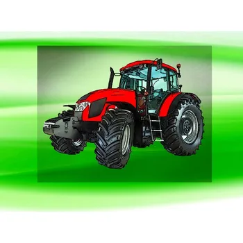 Nášivka Zetor Forterra 150 DTF nažehlovačka 7x5 cm (nažehlovačka s traktorem)