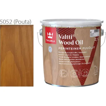 Olej na dřevo Tikkurila Valtti Wood Oil - PUUÖLJY - 2,7L - 5052 - Pouta + dárek k objednávce nad 1000Kč