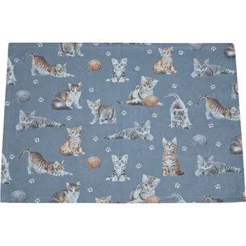 Papírový ubrousek Šatoli.cz Bavlněný ubrousek na svačinu Koťátka