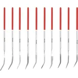 Pilníky diamantové sada 10ks - 140mm - násyp 30mm YATO