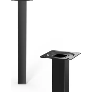 Nábytkové kování Walteco Nábytková noha hranatá 25x25x250mm, černá