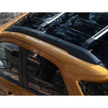 Střešní ližiny jedna ližina pro levou stranu v černé barvě