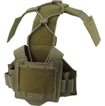 Agilite Gear® Platforma se suchým zipem na helmu Bridge / pouzdro na NVG Agilite®, Barva: Coyote