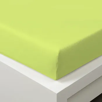 Prostěradlo TENCEL™ Lyocell prostěradlo jarně zelené: 90x200cm