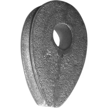 Lano Lanová očnice litinová pro lano 10mm - DIN 3091 - bez. p.ú.