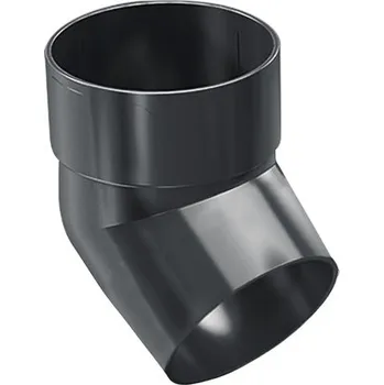 okap Koleno 67° pro okapový svod PRECIT Ø 110 mm plastové antracit