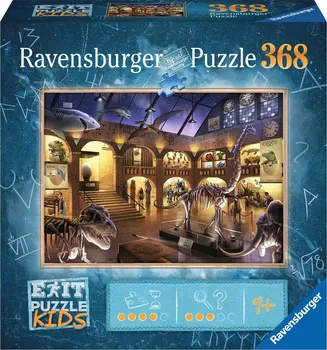 Puzzle Ravensburger Exit Kids Puzzle Noc v muzeu 368 dílků