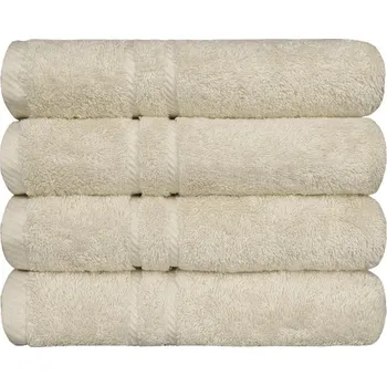 Ručník SCANquilt bavlněný ručník COTTONA světle béžová malý ručník 30 x 50 cm