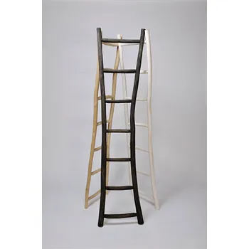 Paraván Hitra Dřevěný žebřík PRIMITIV bílý wash