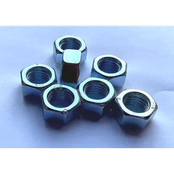 Matice Matice pevnostní tř. 10, závit M24, šestihranná. bílý zinek