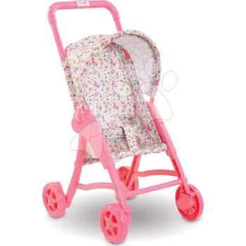 Kočárek pro panenku Sportovní kočárek se sklápěcí stříškou Stroller Floral Corolle pro 30 cm panenku od 18 měsíců
