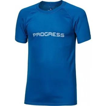 Triko krátké pánské Progress NKR PRINT, modrá/bílá Velikost: XXL