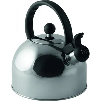 Varná konvice Pískací konvice nerez stříbrná 2l