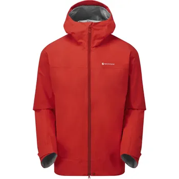 Pánská větrovka Montane pánská bunda Phase Jacket Barva: Adrenaline Red, Velikost: XL
