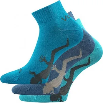 Pánské ponožky Dámské sportovní ponožky VoXX TRINITY - balení 3 páry 26-28 (39-42) mix A