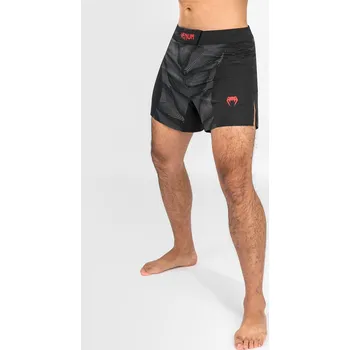 MMA šortky Venum Phantom Fightshorts - Black/Red Velikost: XXL