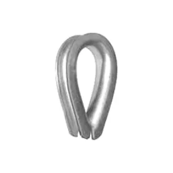 Lano Lanová očnice zesílená pro lano 10mm - DIN 3090 - žár. zinek.