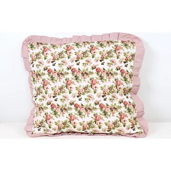 Povlak na dekorativní polštářek Snový svět Povlak na polštář Růže s růžovým kanýrem Rozměr polštáře: Polštář 40x40 cm