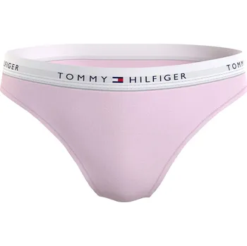 Dámské plavky TOMMY HILFIGER DÁMSKÉ KALHOTKY BIKINY 1P RŮŽOVÉ UW0UW03836 TOG Velikost: S