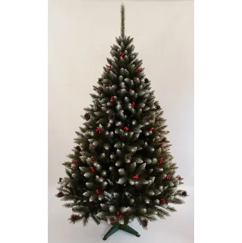 Vánoční stromek Umělý vánoční stromek Smrk s jeřabinou 150cm