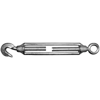 Šroub Napínač M8, hák - oko, litina