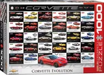 Eurographics Vývoj Corvette 1000 dílků