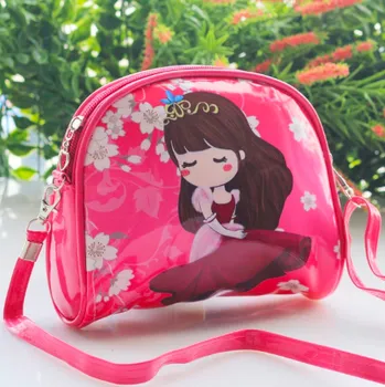 Kabelka Frozen (Ledové království) Dětská crossbody růžová kabelka princezny (Frozen, Sofie, holčičky) Varianty: Holčička s dlouhými hnědými vlasy