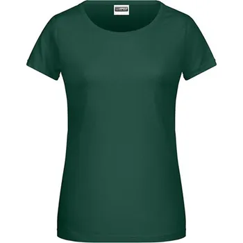 Dámské tričko James&Nicholson Dámské triko JN8007 Dark Green XXL