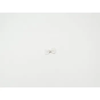 Stuha Mašlička šifonová bílá