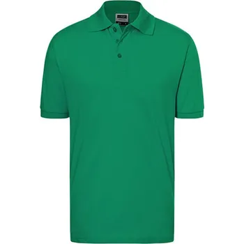 Pánské tričko James&Nicholson Unisex polokošile JN070 Irish Green L