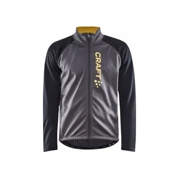Cyklistická bunda CRAFT CORE SubZ M šedá 1911169-985999 S; Šedá bunda + DÁREK DLE VÝBĚRU!