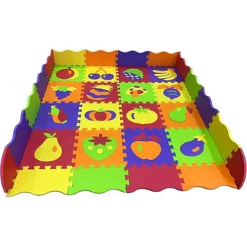 Pěnové puzzle podložka ovoce 26 dílků