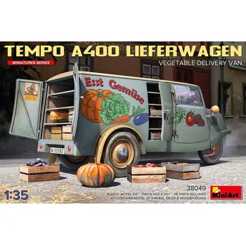 Plastikový model 1/35 Tempo A400 Lieferwagen Vegetable Delivery Van