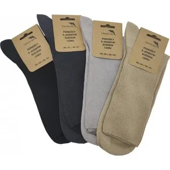 Dámské ponožky Zdravotní ponožky s jemným svěrem Barva: černá, Velikost: 28|29