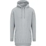 Just Hoods Dámské mikinové šaty JH015 Heather Grey S