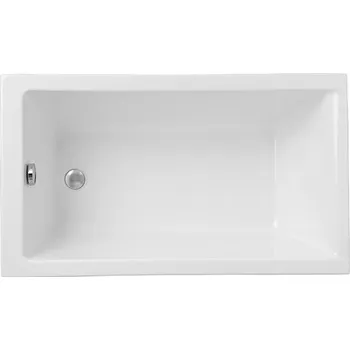 Vana Polimat Akrylátová obdélníková vana Capri 100x70 (120x70) Barva: Bílá, Rozměry (cm): 120x70
