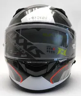 Axxis Racer GP Carbon SV perleťově bílá/černá/červená M