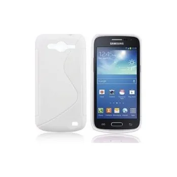 Pouzdro na mobilní telefon Silikonový obal Samsung G386 Galaxy Core LTE - bílý
